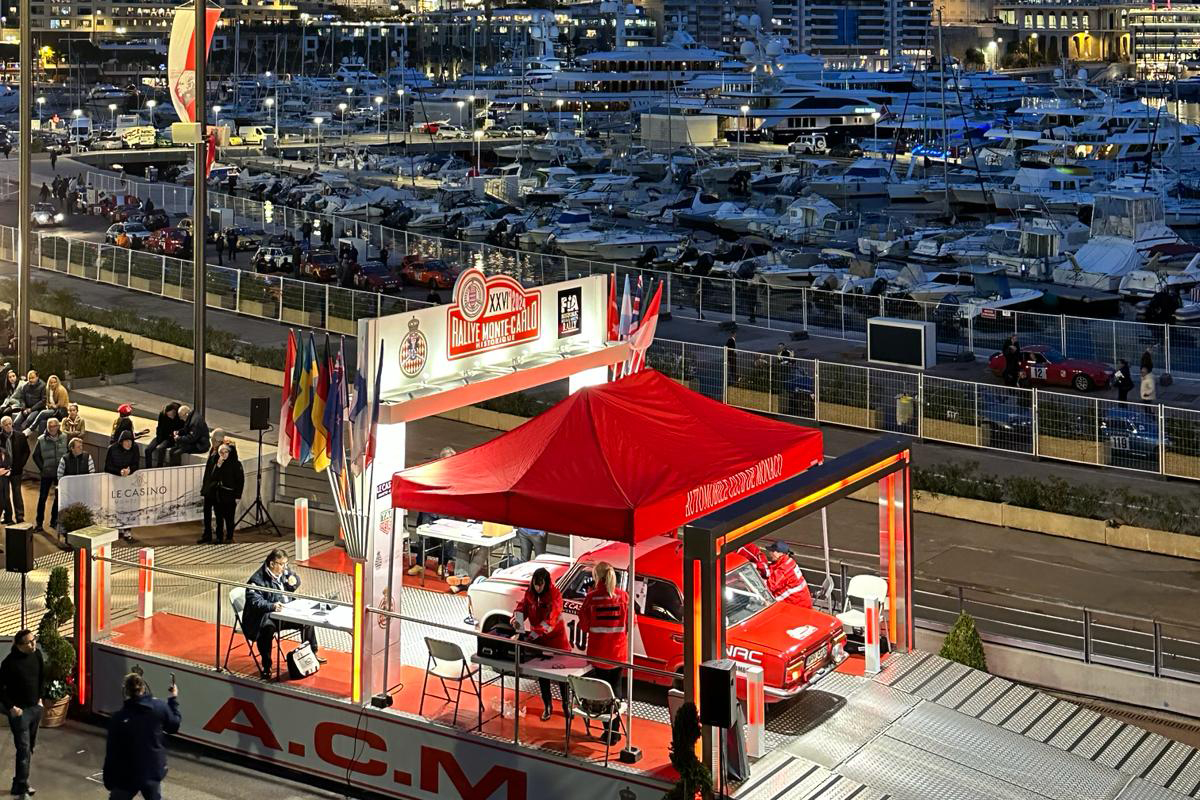 Zawody na orientację – NAC Rally Team na mecie 26. Historique Rallye Monte Carlo 2024